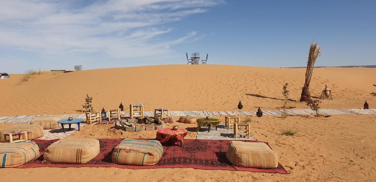 Tuareg Luxury Camp Hotel เมอร์ซูกา ภายนอก รูปภาพ